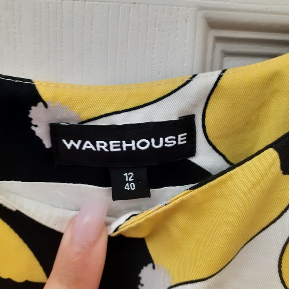 Warehouse fit & flare mini summer dress - Picture 3 of 4